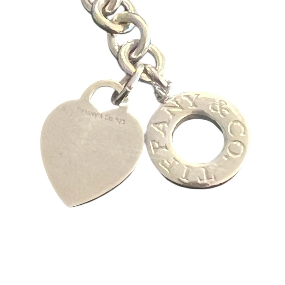 Tiffany & Co. Heart Tag Toggle Necklace, Sterling Silver 16” Vintage 2001 - Picture 8 of 9